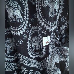 ❤️Bohemian Rayon Elephant Pants Dark Blue Cobalt